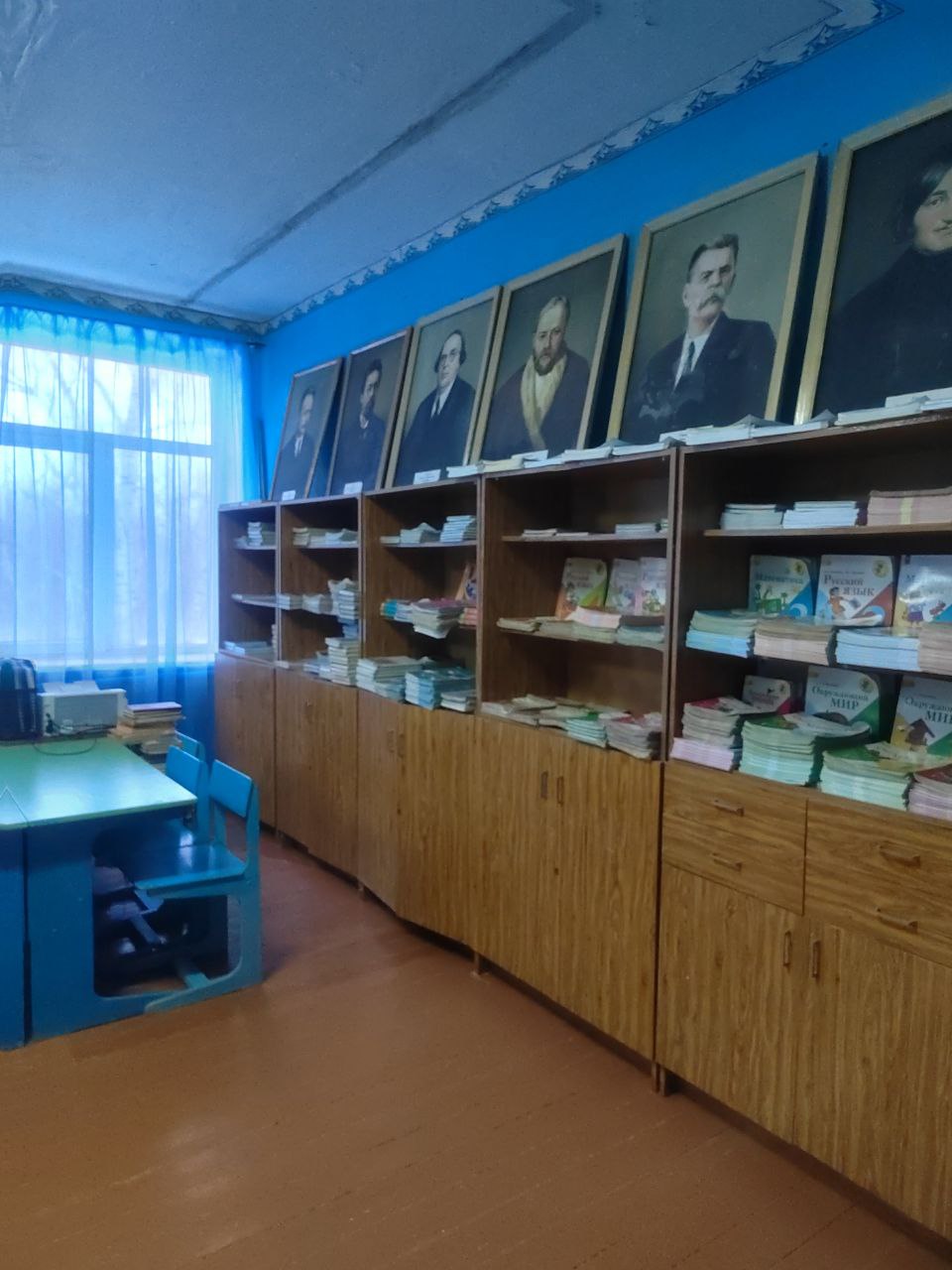 Библиотека МОУ-СОШ пос. Рассуха.